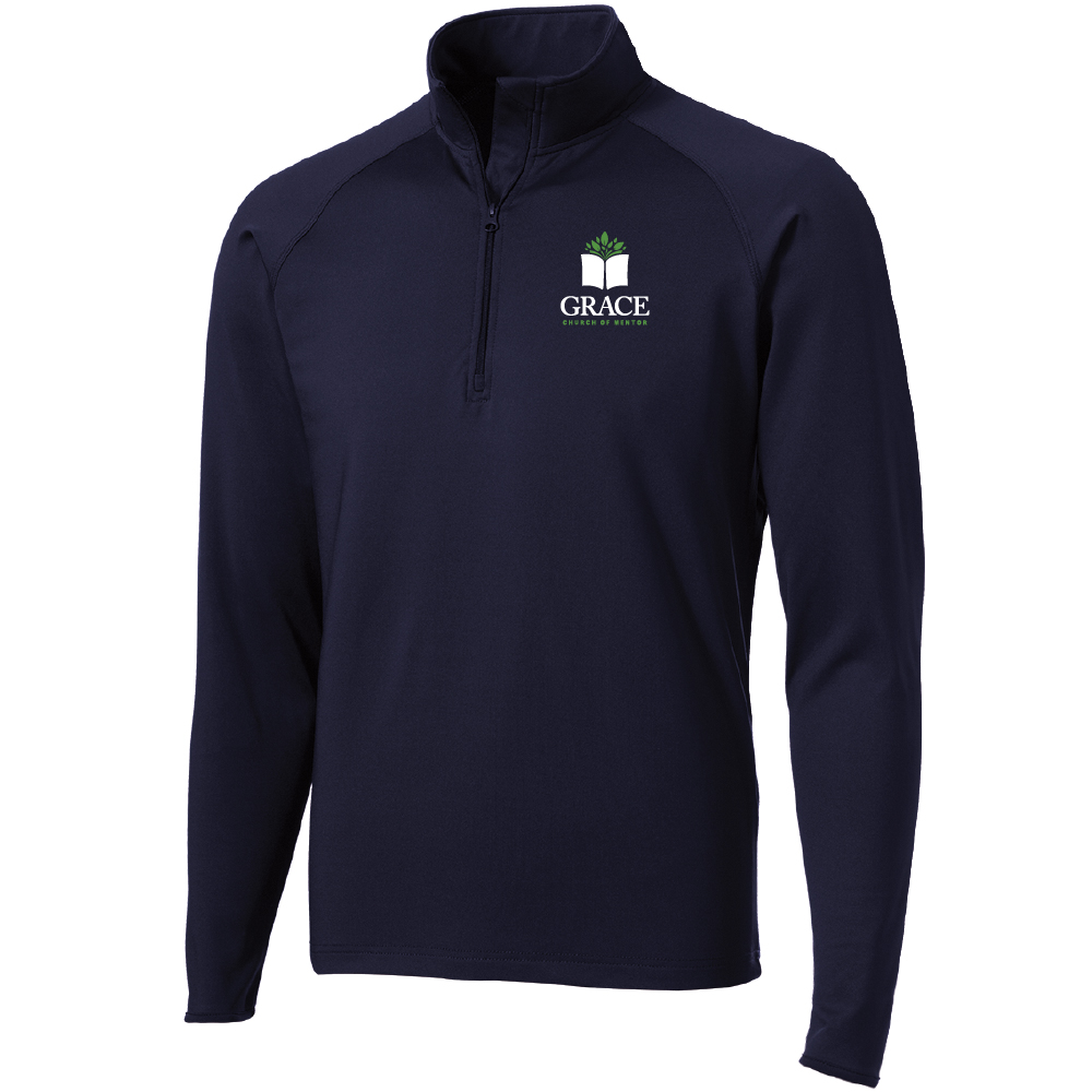 Grace Church 1/4-Zip Wicking Pullover
